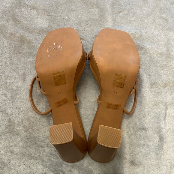 Jeffrey Campbell Tan Strappy Heels - Picture 6 of 7